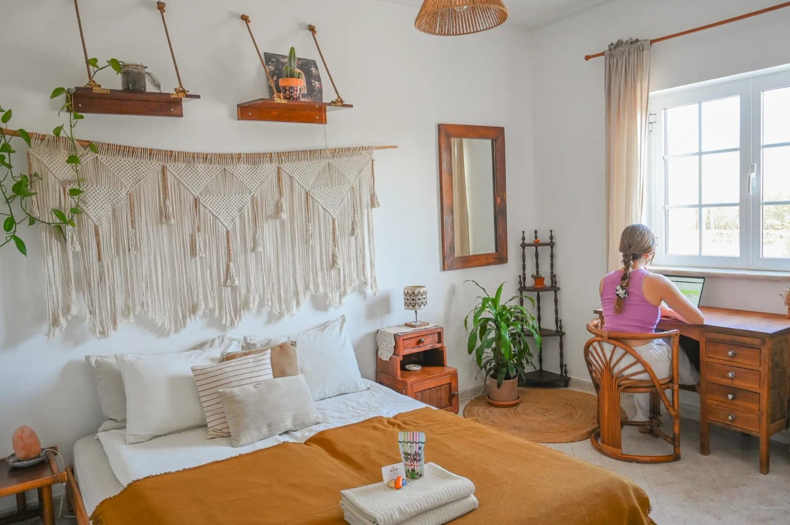 Work setup — Lemontree Eco Surfhouse
